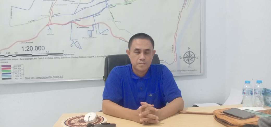 Direktur PDAM Lamandau Zulkarnain,SE