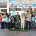 Kapolda Kalteng Dampingi Gubernur Cek Arus Mudik di Bandara Iskandar