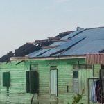 Angin Puting Beliung Porak Porandakan Rumah Warga Sei Tatas Hilir