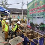 Peletakan Batu Pertama Kantor Subdenpom XXII/1-4 Kapuas Resmi Digelar