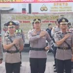 Kapolres Kobar Pimpin Sertijab Wakapolres dan Kasat Intelkam