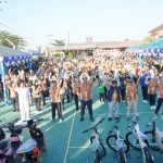 Bupati Kapuas Lepas Ribuan Peserta Jalan Sehat dan Fun Bike Hari Bhayangkara ke-80