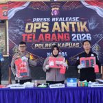 Polres Kapuas Ungkap 7 Kasus Narkoba Selama Operasi Antik Telabang
