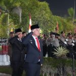 Wabup Kapuas Pimpin Apel Kehormatan Renungan Suci Sekaligus Ziarah Nasional di TMP Kencana